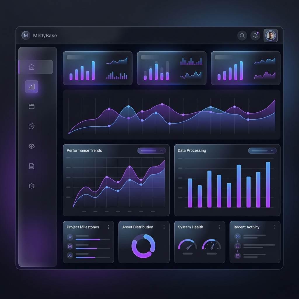 MeltyBase Studio Dashboard
